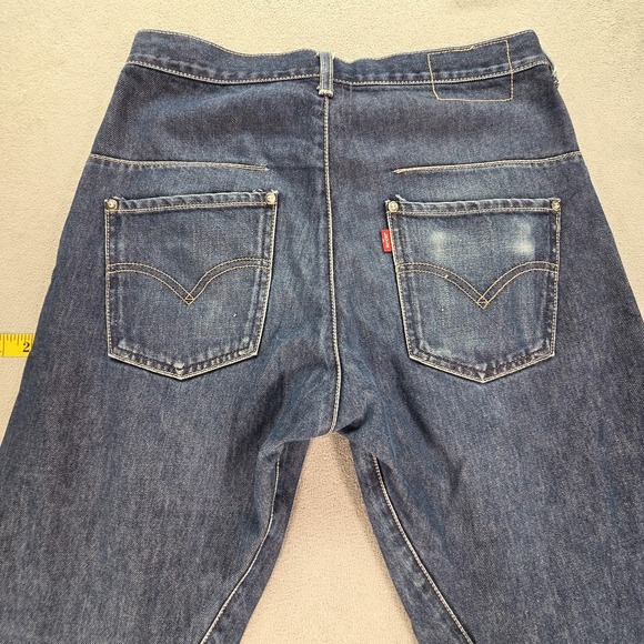 VTG Levis Engineered Jeans Mens Blue Med Wash Relaxed Twisted Fits 29x30 - Picture 15 of 16